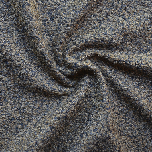 Tela Fantasía Color Poliéster Bouclé