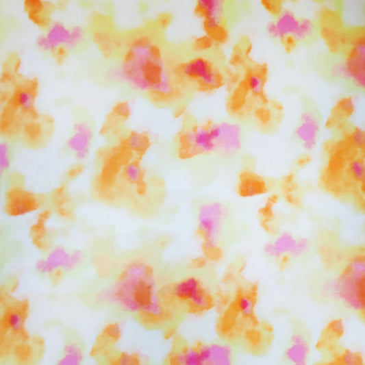 Tela Plana Estampada Viscosa Rayón Paradise f054