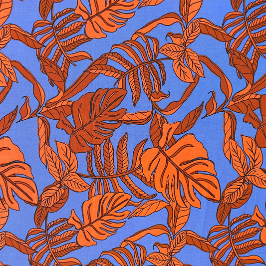 Tela Plana Estampada Viscosa Rayón Lia Print Sara