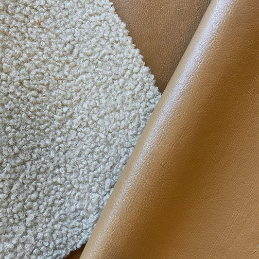 Tela Punto Poliester PU Ecocuero Doble Faz Dakota