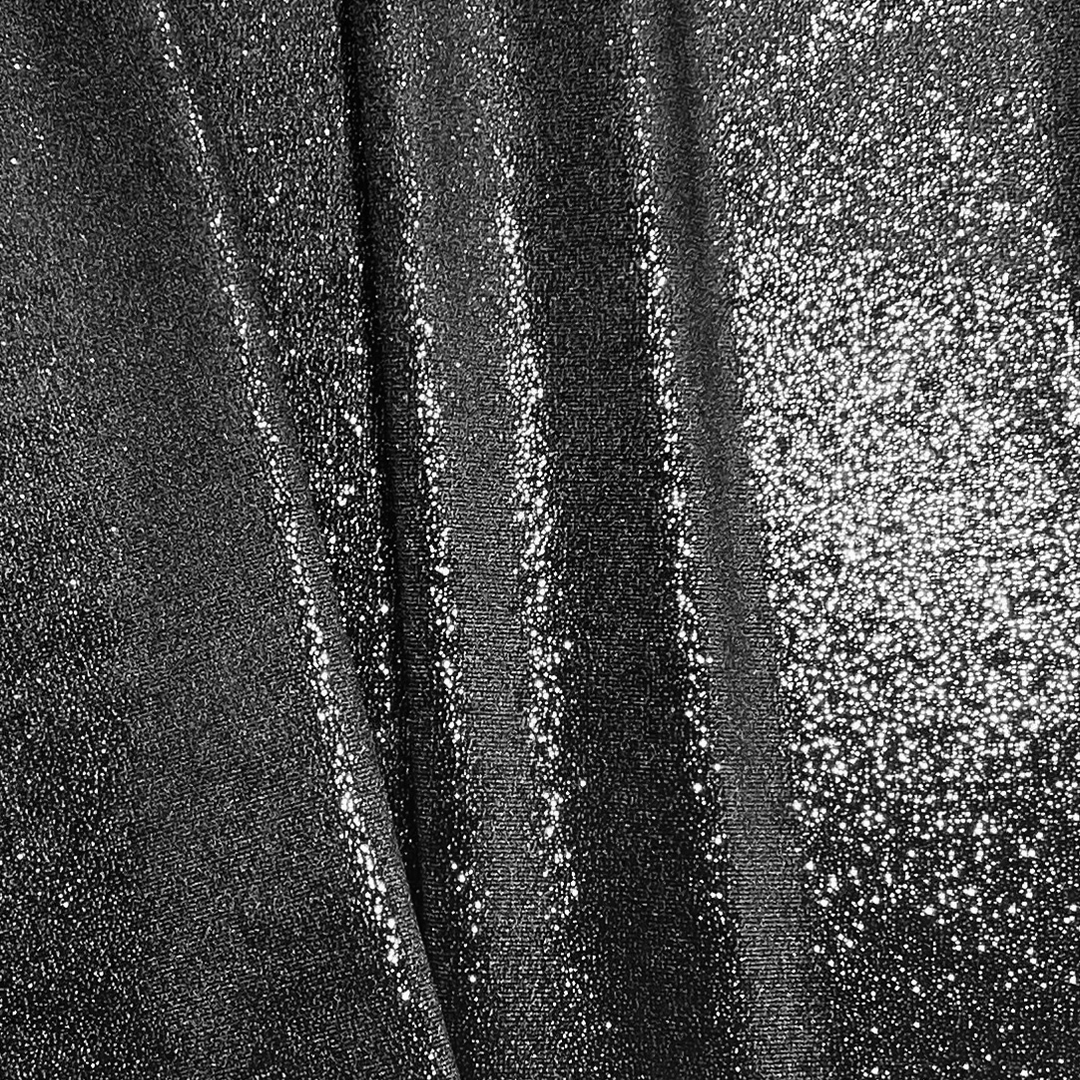 Tela Punto Jersey Velvet Foil Varsovia