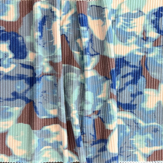 Tela Punto estampado Angora print  Anselma