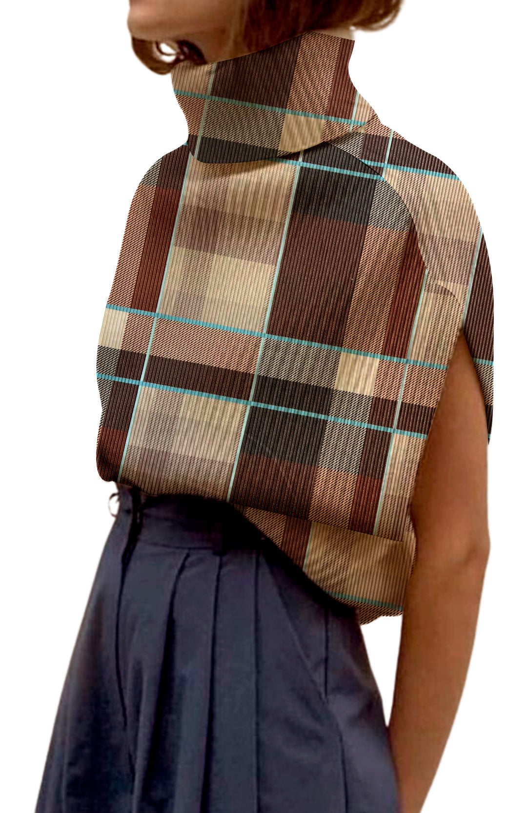 Tela Punto estampado Angora print Beat