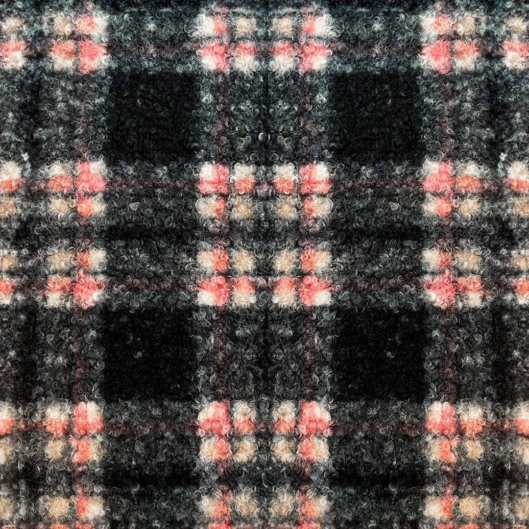 Tela Fantasia Poliéster Boucle Print #2