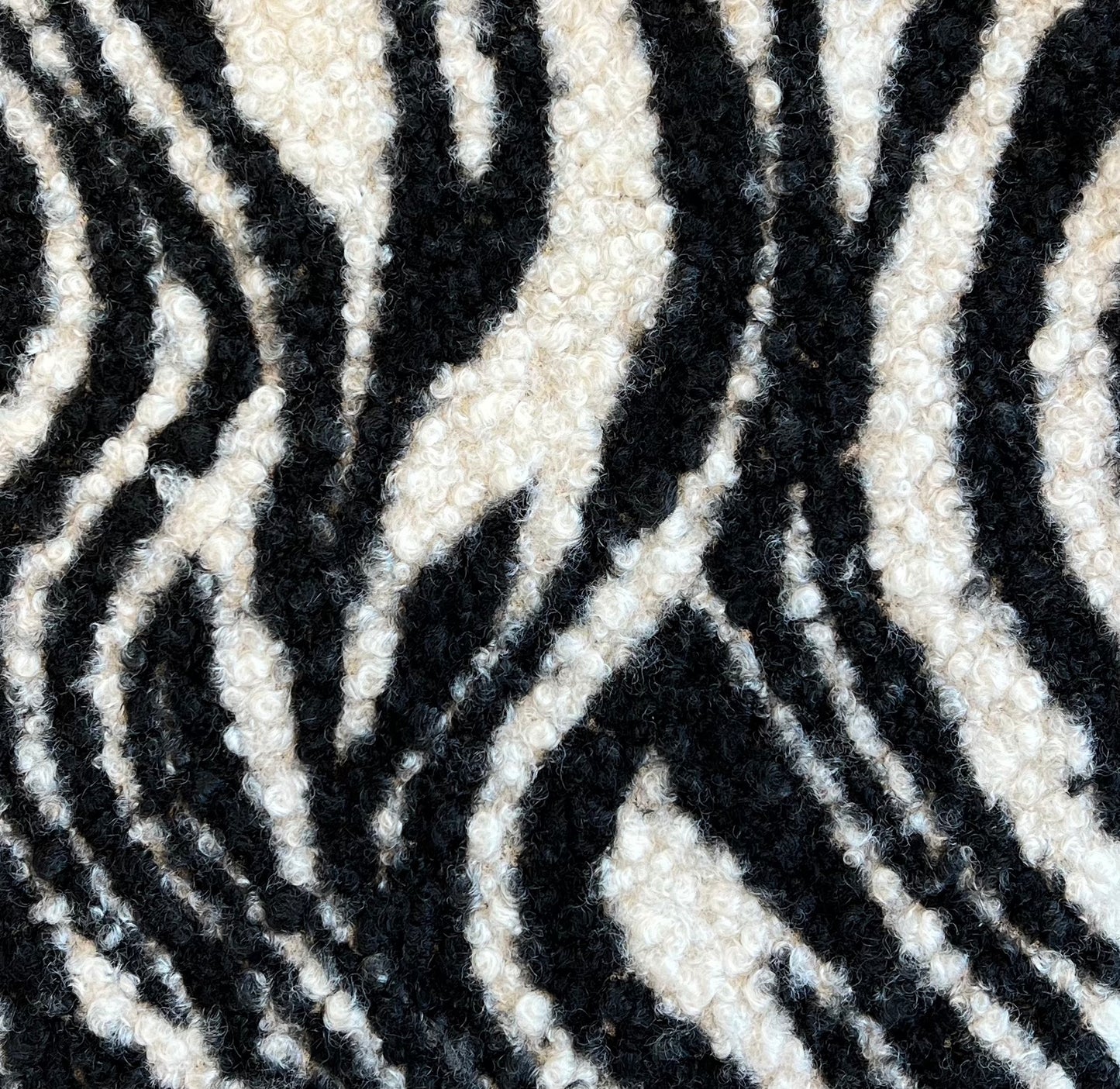 Tela Fantasia Poliéster Boucle Print