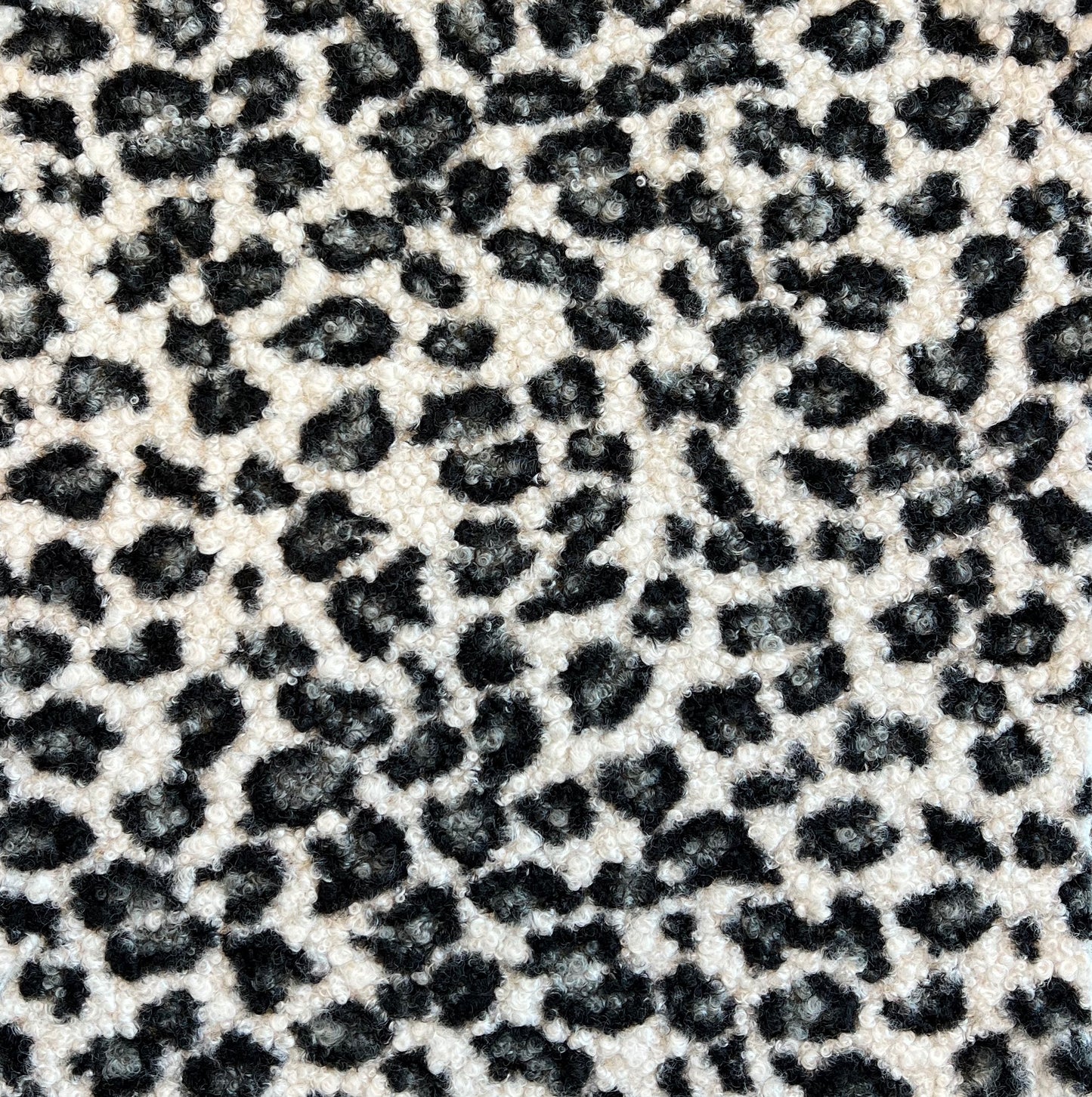 Tela Fantasia Poliéster Boucle Print