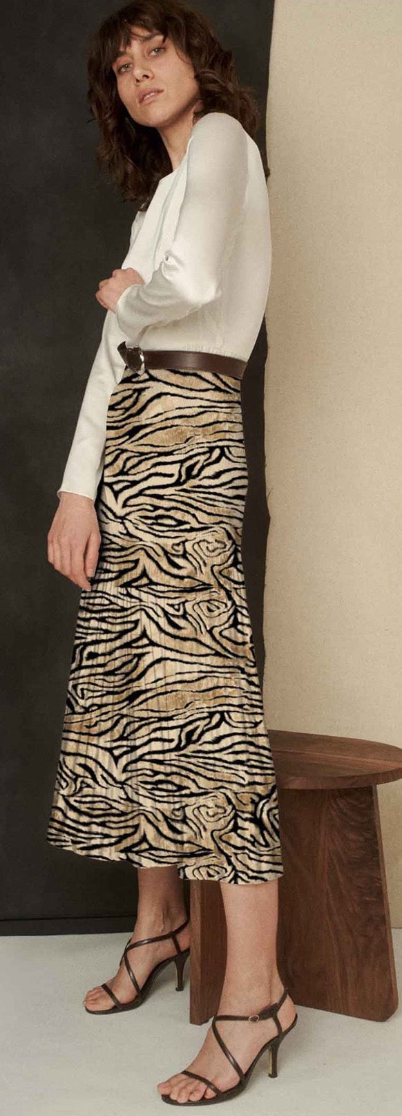 Tela Punto Rib Estampado Guepardo #60