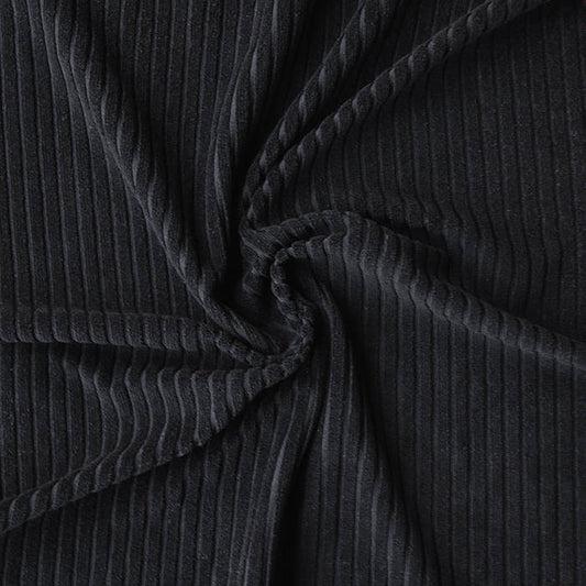 Tela Jersey Punto Color Poliéster Spandex Cotelón Corduroy