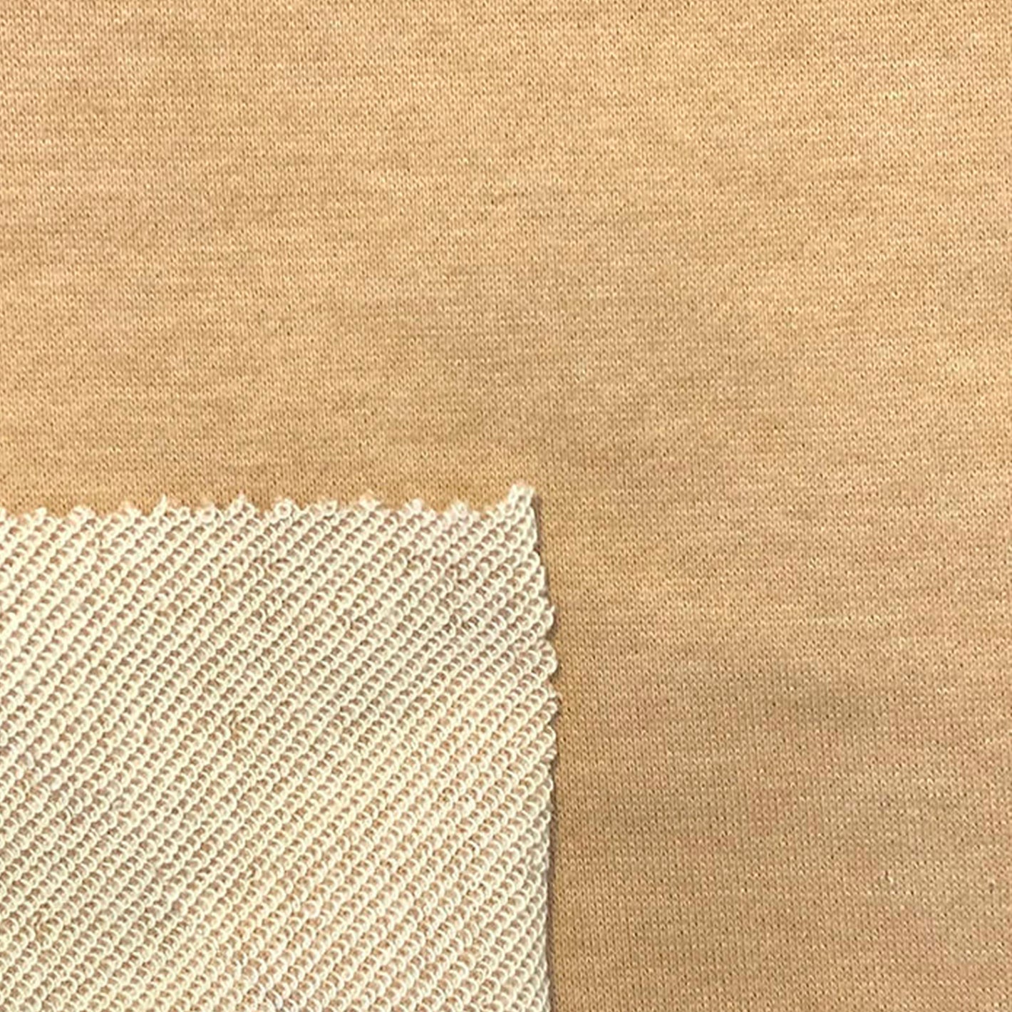 Tela Jersey Punto Color Poliéster Algodón Franela sin Carda Jogger