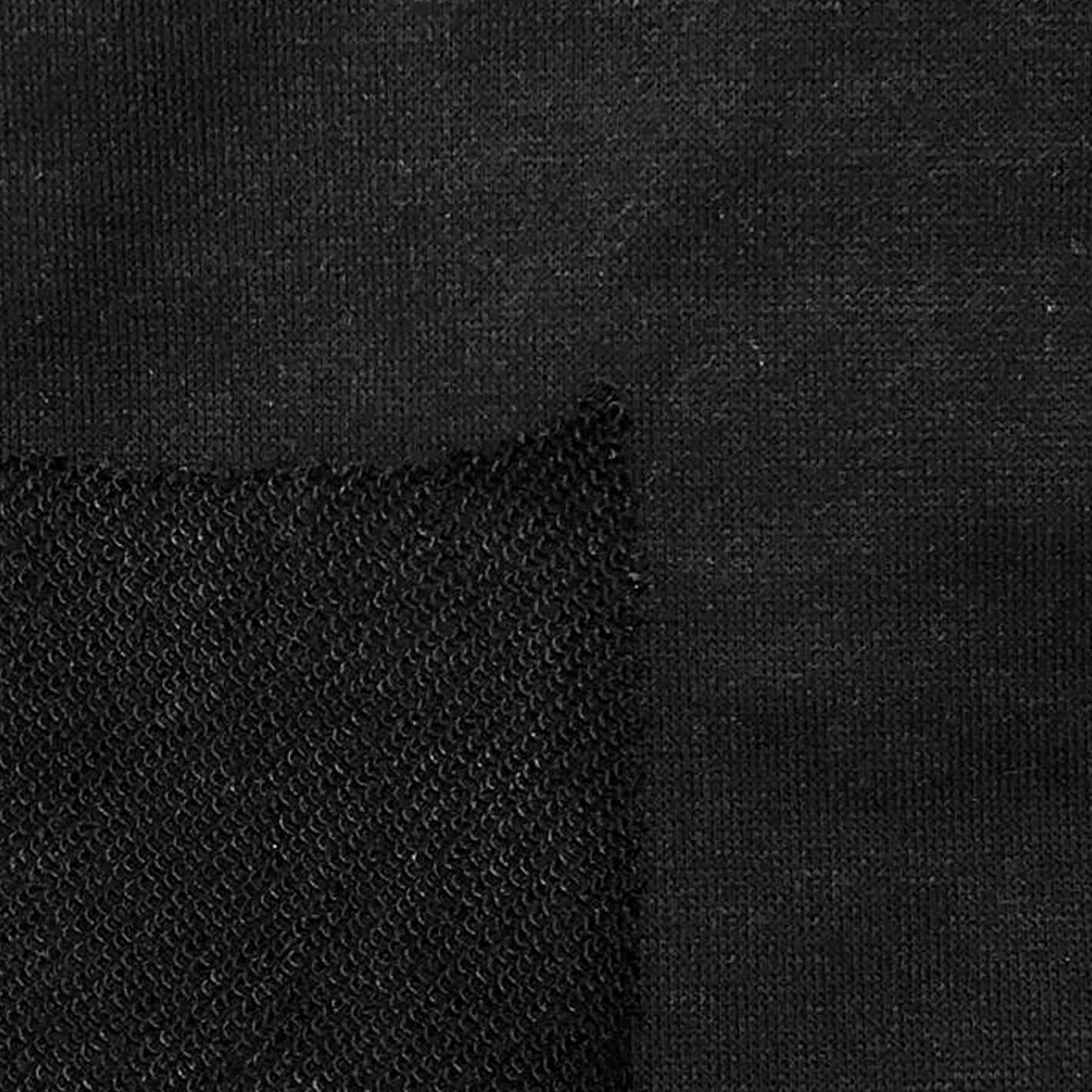 Tela Jersey Punto Color Poliéster Algodón Franela sin Carda Jogger