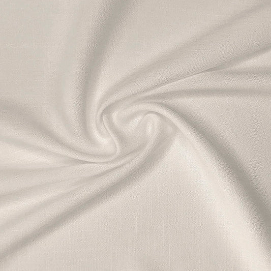 Tela Plana Color Viscosa Rayón Texturizada  Thai / Efecto Lino