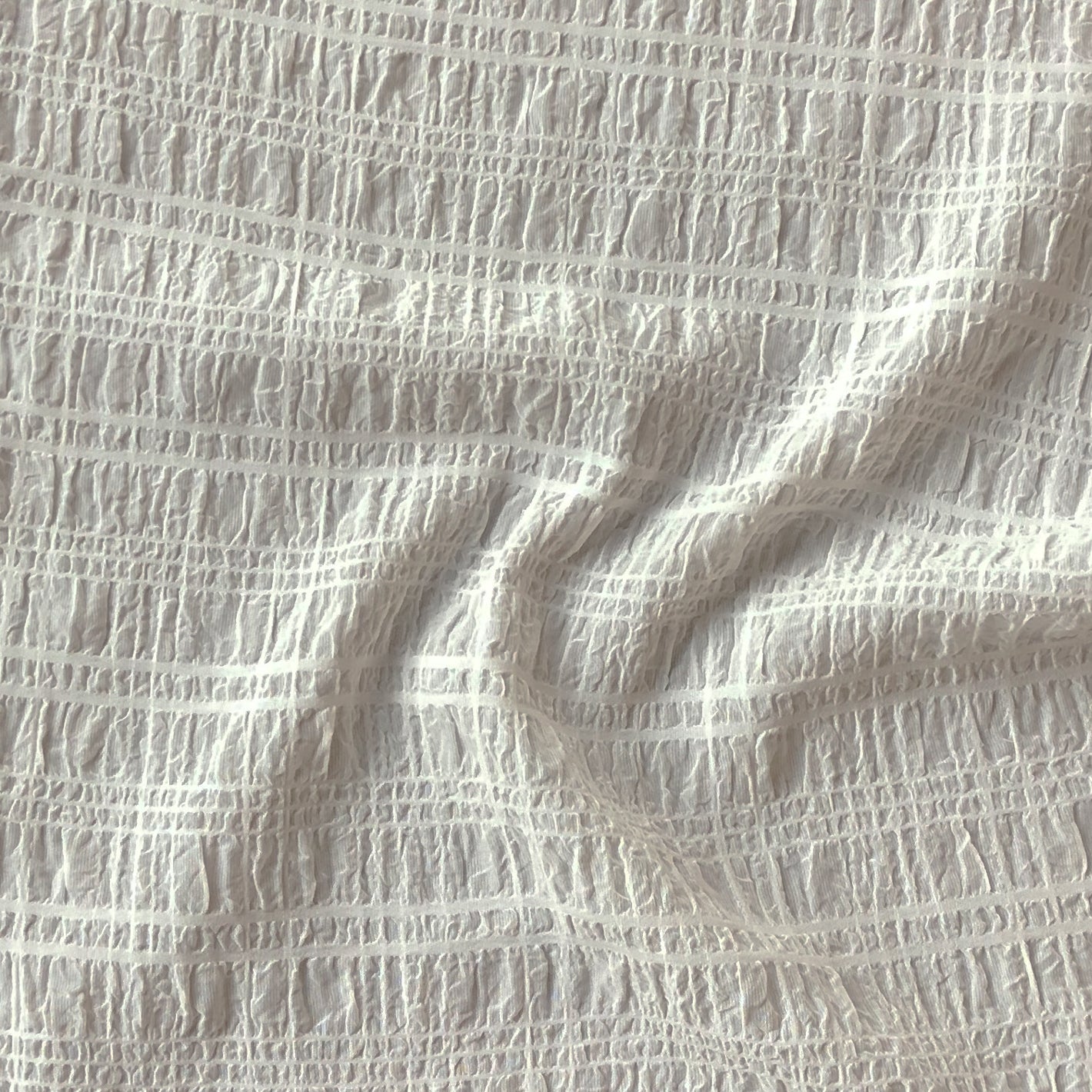 Tela Plana Color Poliéster Gasa Crinkel Moorea