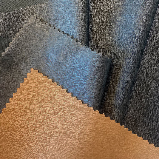 Tela Jersey Punto Color Poliéster PU Ecocuero Reno