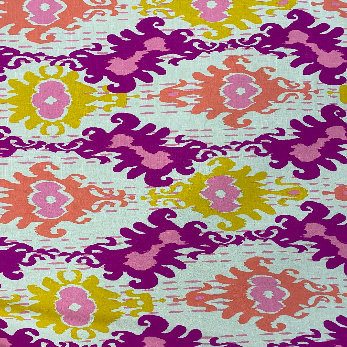 Tela Plana Estampada Texturizada Martinica Print Dominga