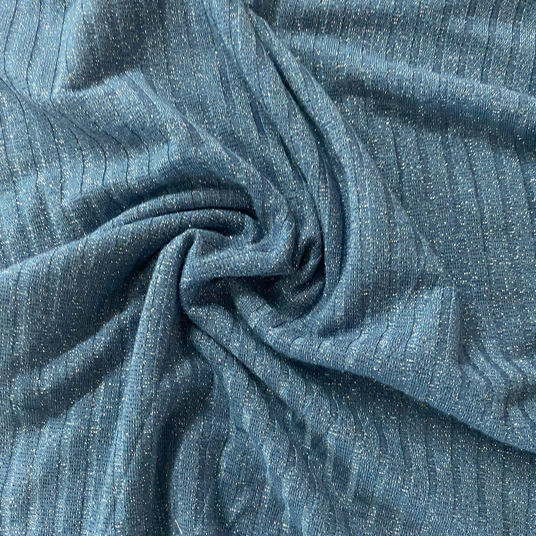 Tela Jersey Punto Poliéster Lurex Rib Canutón Hachi Lurex – ZOH Textil