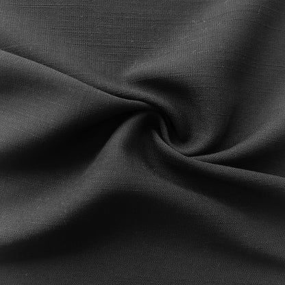 Tela Plana Color Viscosa Rayón Texturizada  Thai / Efecto Lino