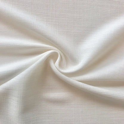 Tela Plana Color Viscosa Rayón Texturizada  Thai / Efecto Lino