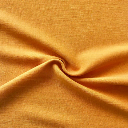 Tela Plana Color Viscosa Rayón Texturizada  Thai / Efecto Lino