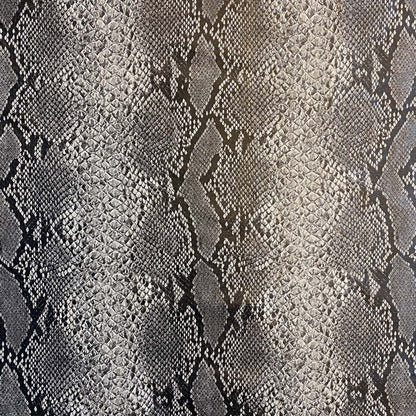Tela Jersey Punto Poliéster PU Ecocuero Snake