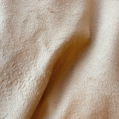 Tela Plana Color Poliéster Spandex Muflón Creta