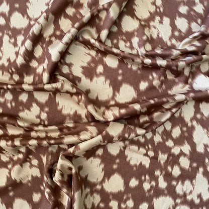 Tela Jersey Punto Color Poliéster Spandex Gamuza Apache Print #101