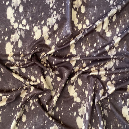 Tela Jersey Punto Color Poliéster Spandex Gamuza Apache Print #58