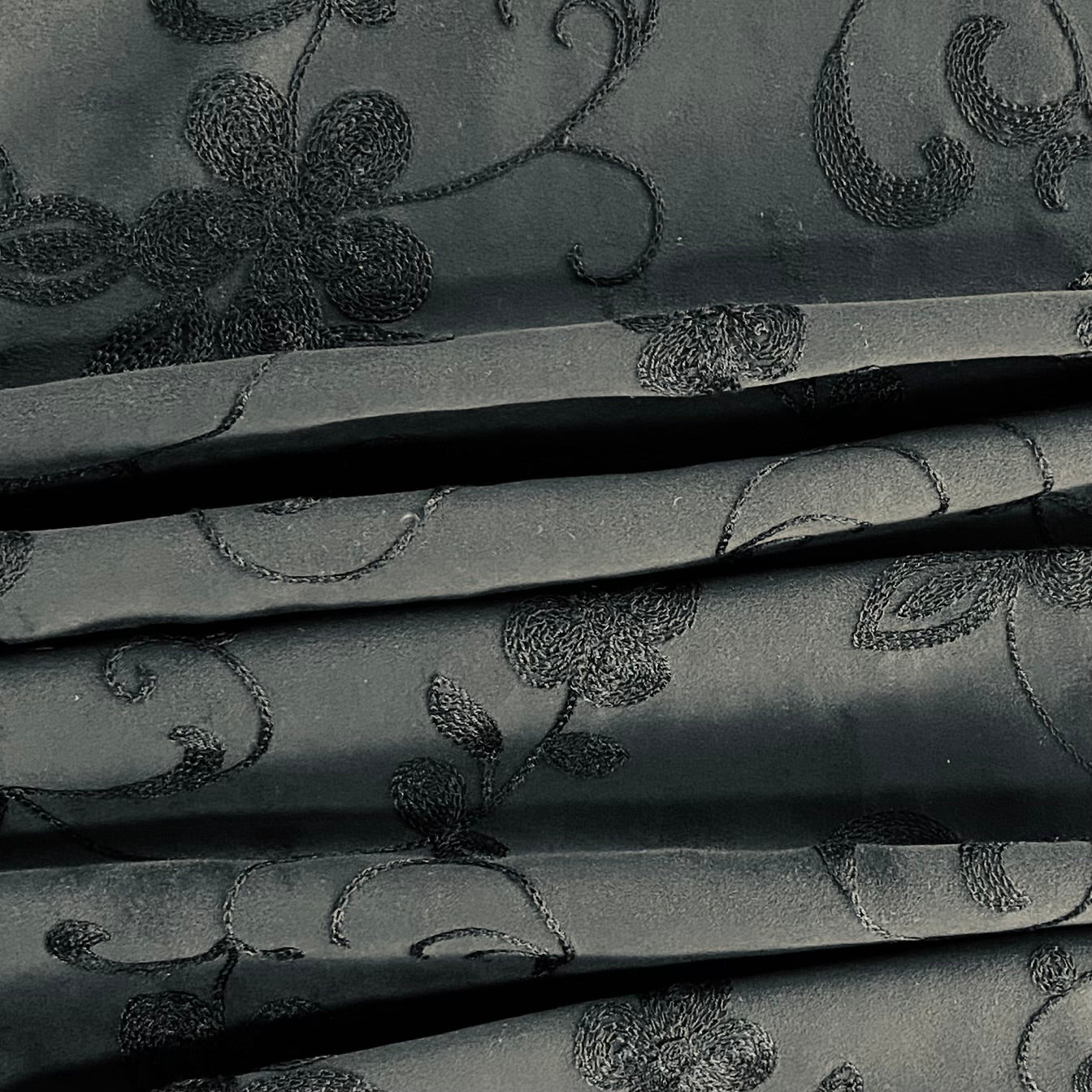 Tela Jersey Punto Color Poliéster Spandex Calabria Embroiderie dsn#1