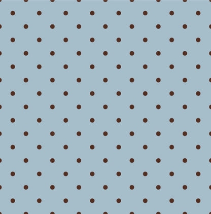 Tela Plana Color Poliéster Crep Microarrugado Cey print Dot #1