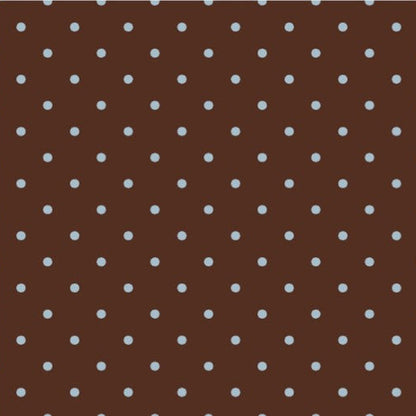 Tela Plana Color Poliéster Crep Microarrugado lunares Cey print Dot # 2