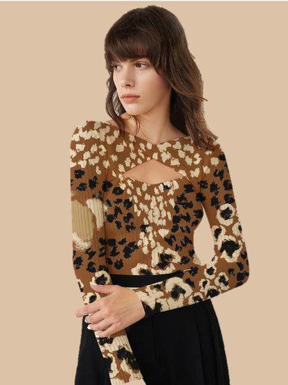 Tela Punto estampado Angora print Danan