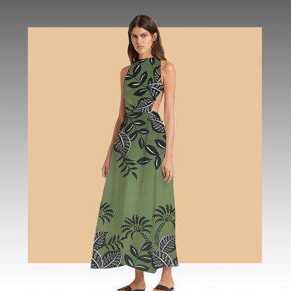 Tela Plana Estampada Viscosa Rayón Paradise dsn 2