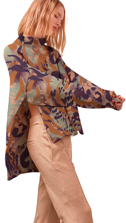 Tela Punto estampado Angora print Giulia