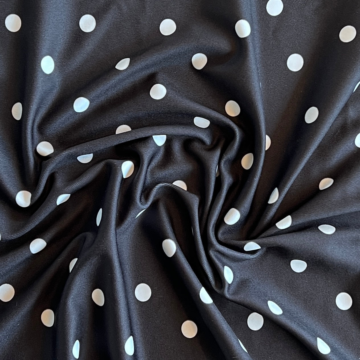 Tela Jersey Punto Color Poliéster Spandex Lycra Huelva Print DOT 2