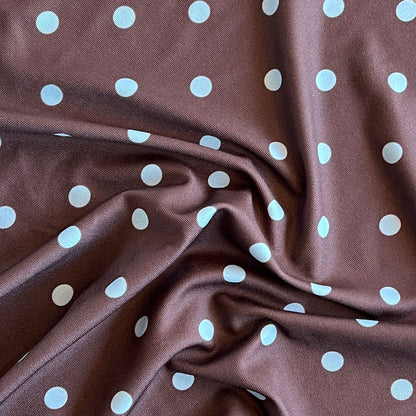 Tela Jersey Punto Color Poliéster Spandex Lycra Huelva Print DOT 2