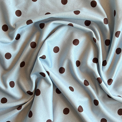 Tela Jersey Punto Color Poliéster Spandex Lycra Huelva Print DOT 2