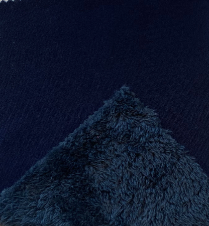 Tela Jersey Punto Melange Poliéster Spandex Himalaya