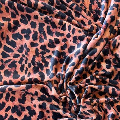 Tela Viena velvet print
