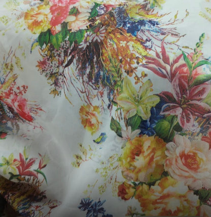 Tela Plana Estampada Poliéster Gasa Sublimation