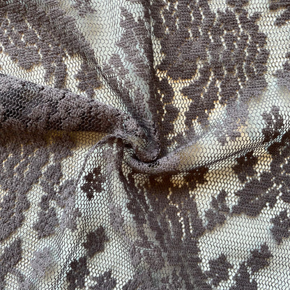 Tela Jersey Punto Color Poliéster Encaje Corcega