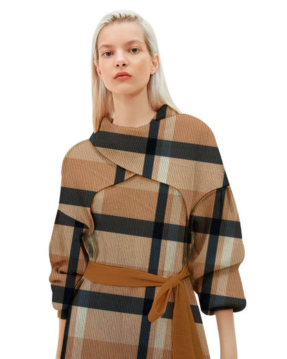 Tela Punto estampado Angora print Lauren