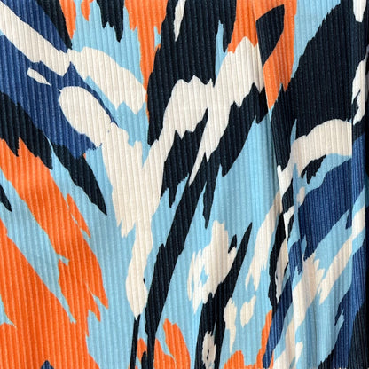 Tela Punto estampado Angora print Lucrecia