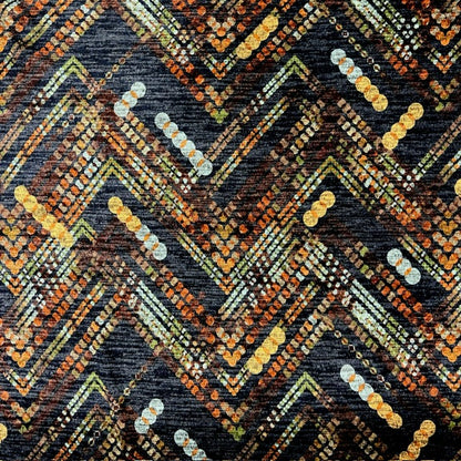 Tela Jersey Punto Rodas Print 392