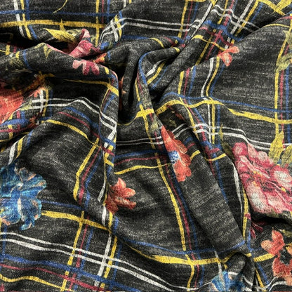 Tela Jersey Punto Rodas Print 77