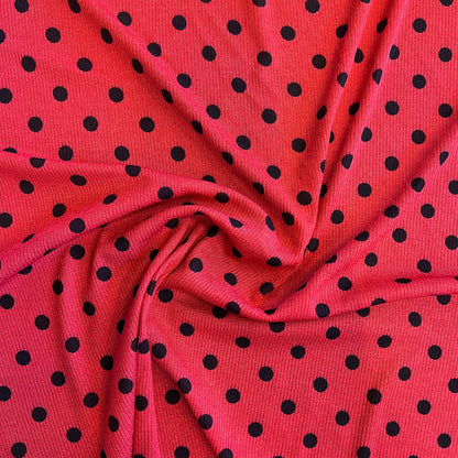 Tela Jersey Roma Rib Dot #3