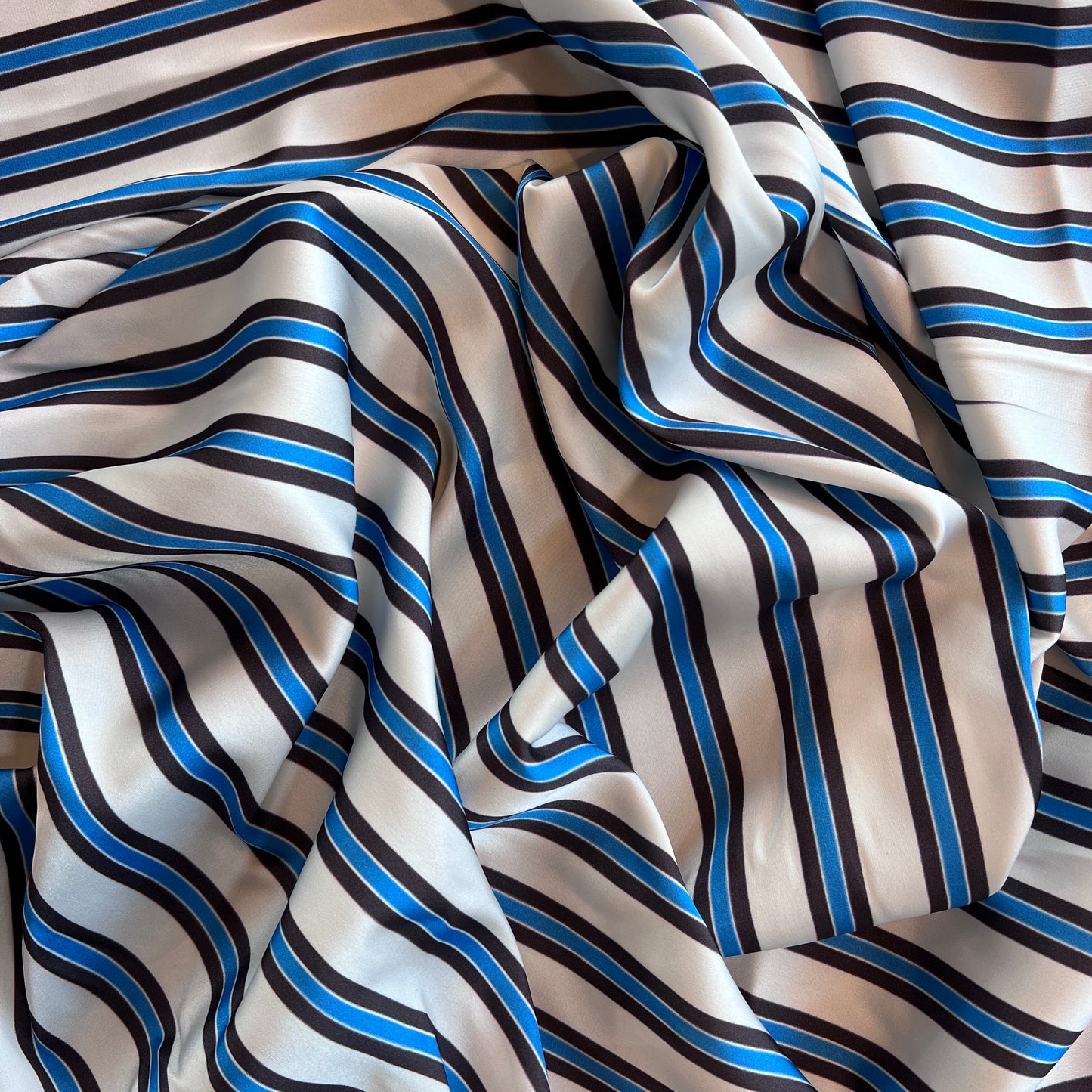 Tela Plana Color Poliéster seda Argel Satin Raya #5
