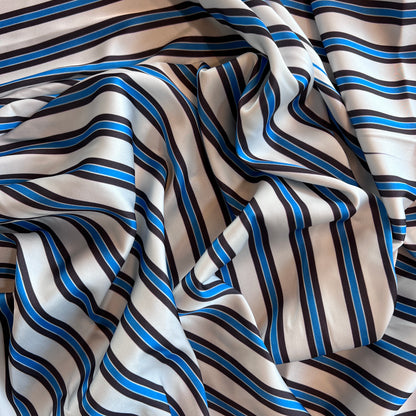 Tela Plana Color Poliéster seda Argel Satin Raya #5