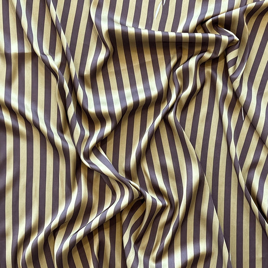 Tela Plana Color Poliéster seda Argel Satin Print Raya #6