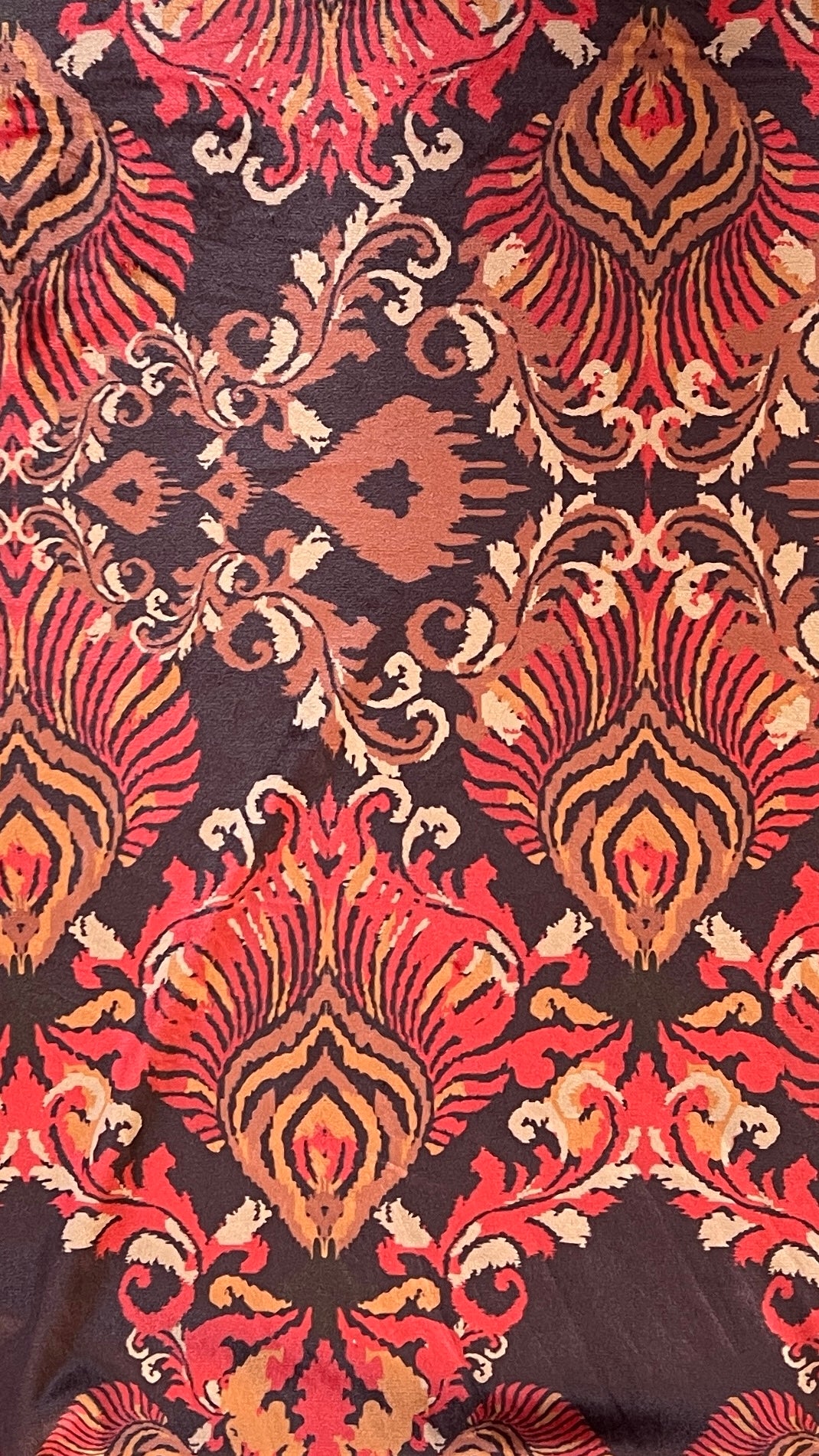 Tela Viena velvet print