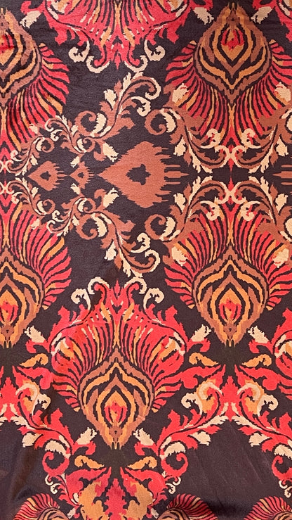 Tela Viena velvet print