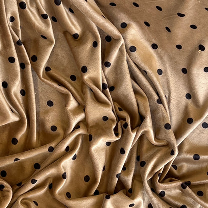 Tela Viena velvet print